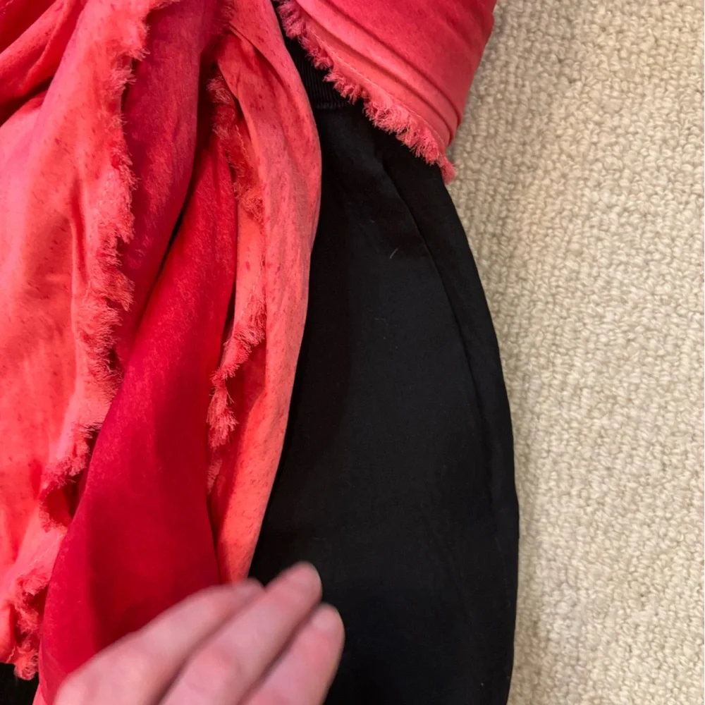 ****SOLD*** Louis Vuitton Fall 2009 Runway Black Dress with Pink Sash - Picture 6 of 11